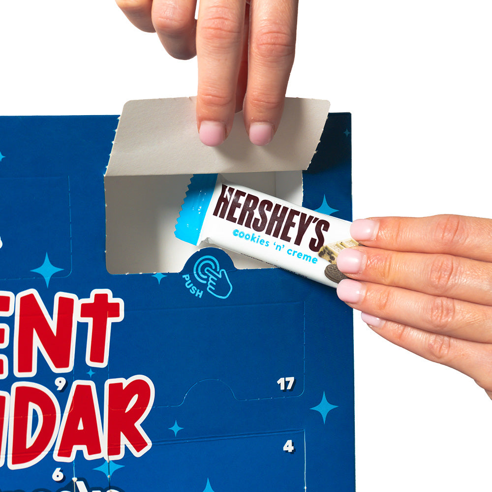 Calendrier de l'Avent Miniatures, boîte de 24 snack douceurs surprises au format mini