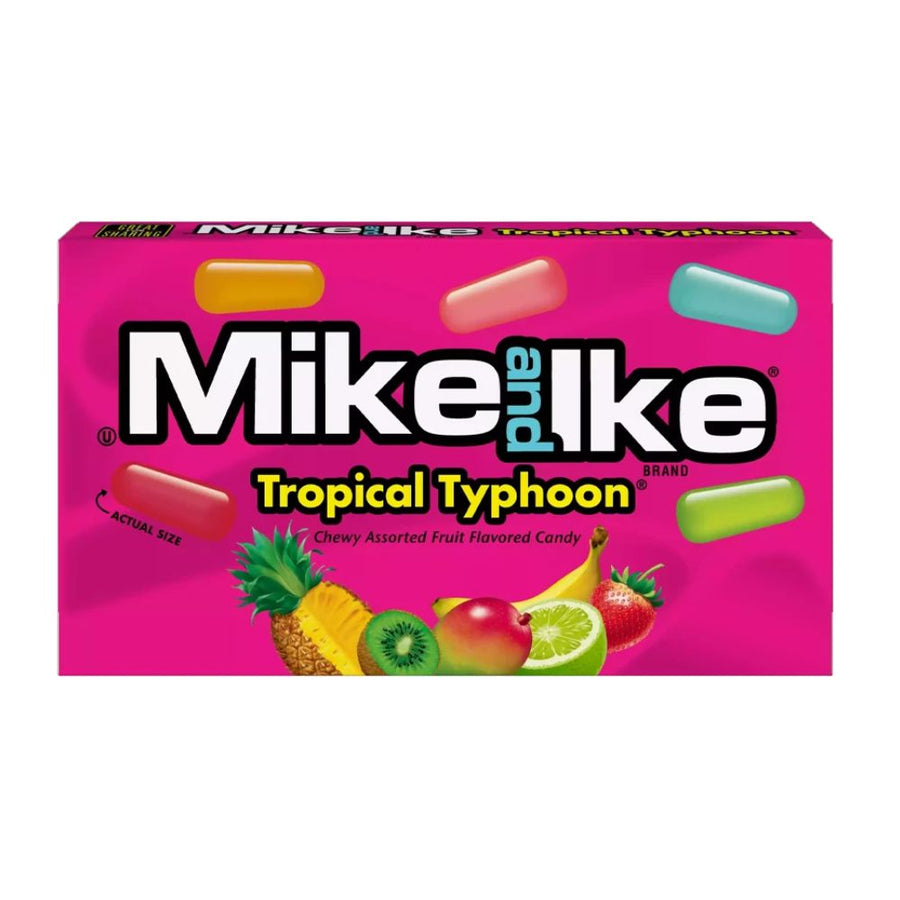 Mike and Ike Tropical Typhoon, caramelle al gusto di frutti tropicali.