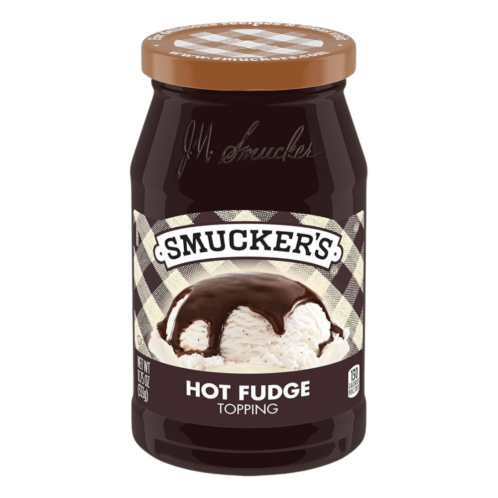 Confezione da 333g, topping al gusto di cioccolato fondente Smucker's.