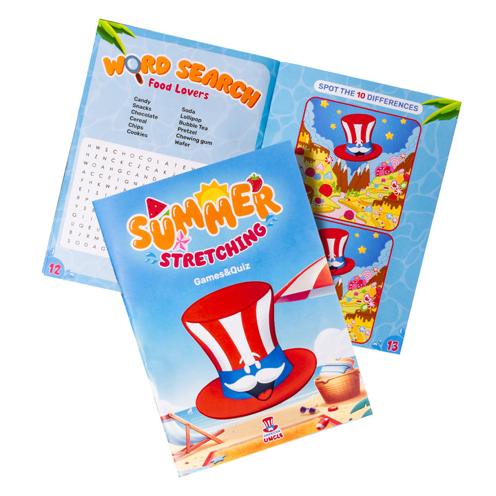American Uncle Summer Stretching, revue estivale de jeux d'été