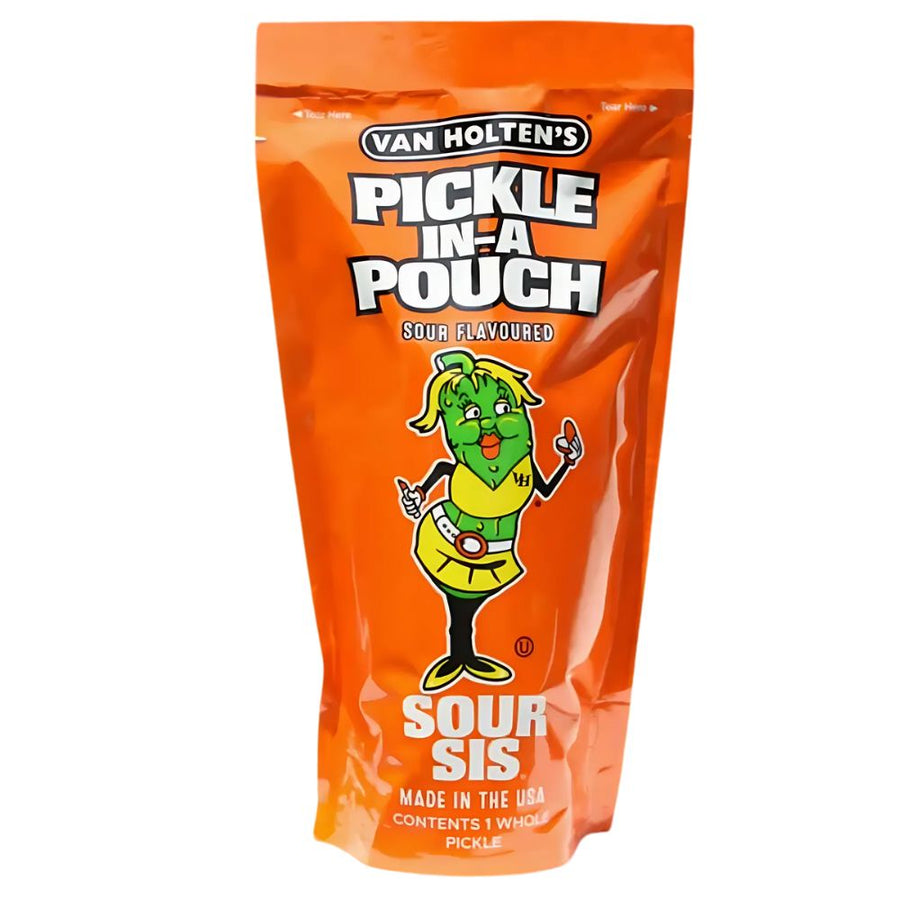 Van Holtens King Size Pickle - Sour Sis, cetriolo piccante monoporzione in sottaceto