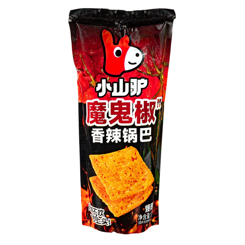 Confezione da 102g, snack di mais super piccanti.