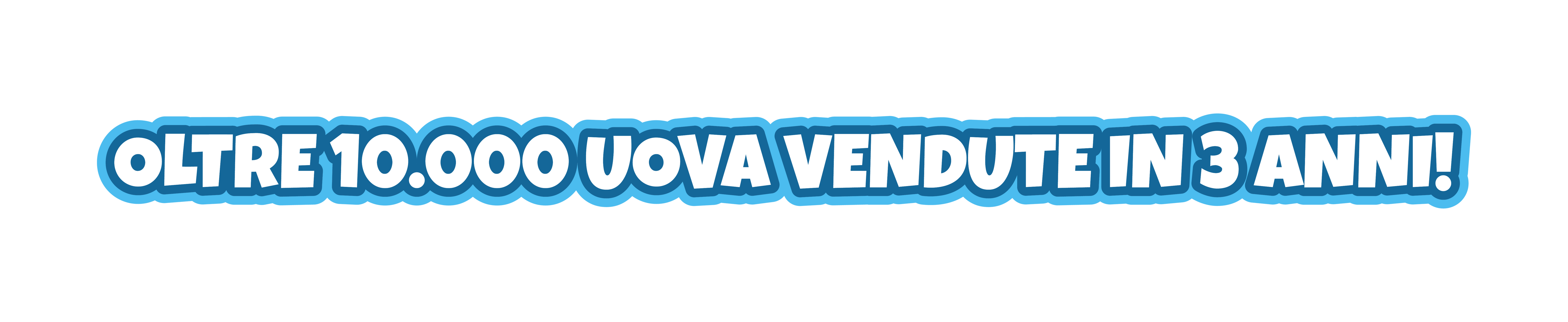 Oltre 10.000 uova vendute in 3 anni!