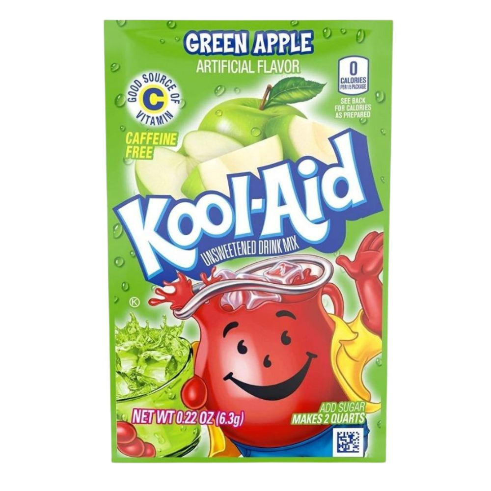 Confezione da 6g di kool aid apple