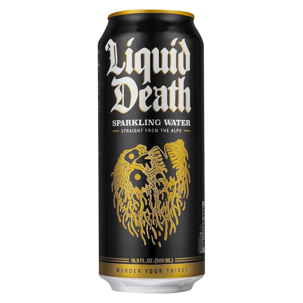 Liquid Death Sparkling Water - eau ptillante de 500ml American Uncle Liquid Death Sparkling Water - eau ptillante de 500ml American Uncle