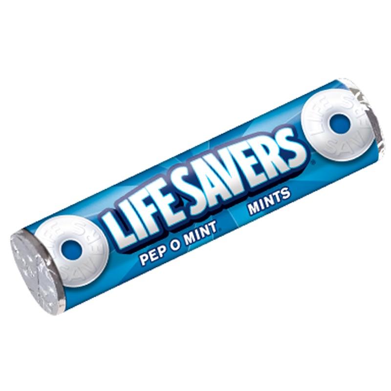 Life Savers Pep O Mint Mints, caramelle alla menta da 32g (1954236530785)
