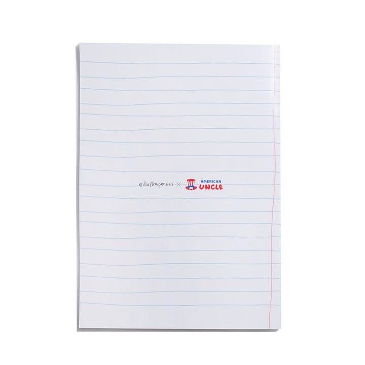 Cahier A4 Cool to be Happy à lignes