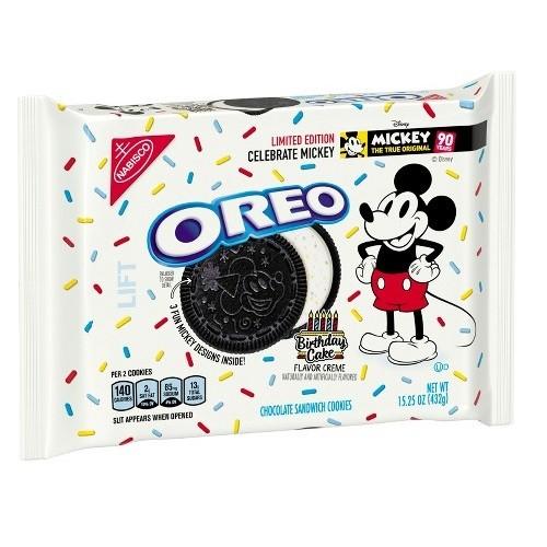 Oreo Mickey Cookies, biscotti a vaniglia e cioccolato da 432g (1954239479905)