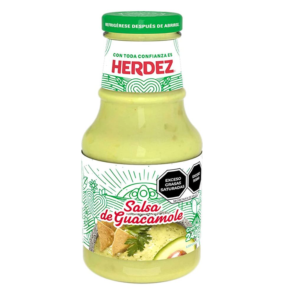Herdez Salsa Guacamole - sauce au goût guacamole de 240g – American Uncle
