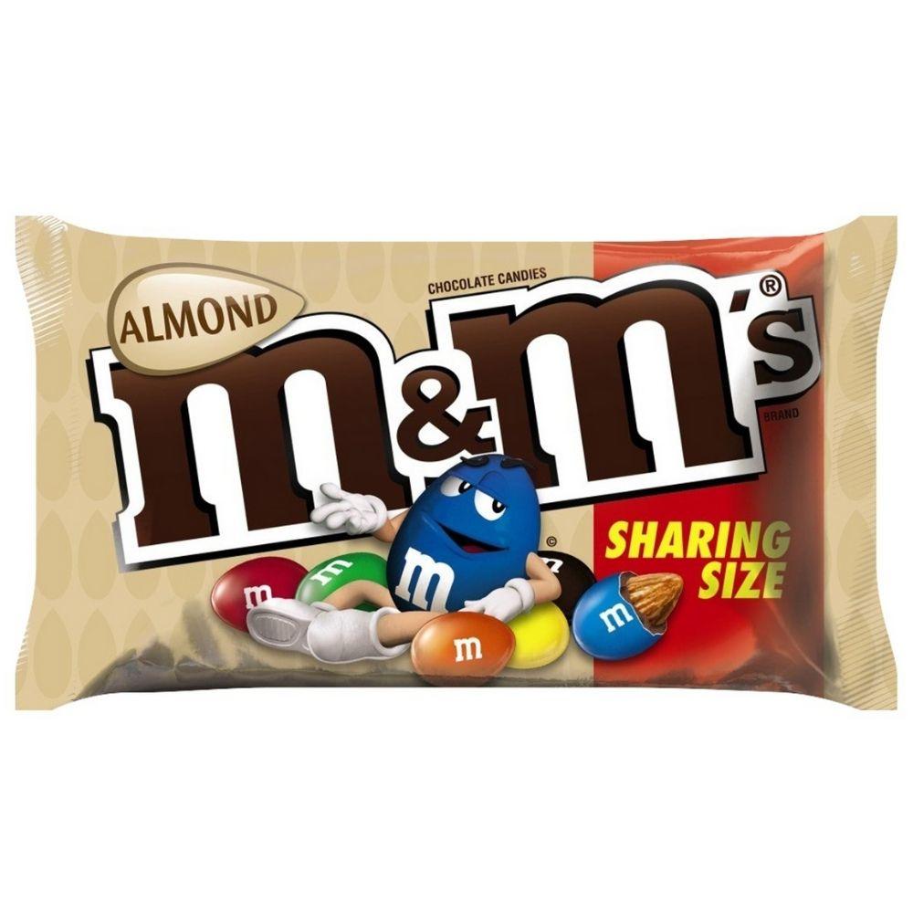 M&M's Almond Sharing Size - m&m's aux amandes de 80g – American Uncle