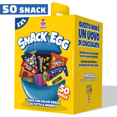 Snack Egg XXL, œuf de 50 snack sucrés et salés 