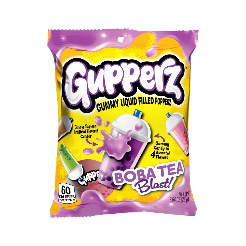 Gupperz Boba Tea Blast, bonbons liquides de 72g 