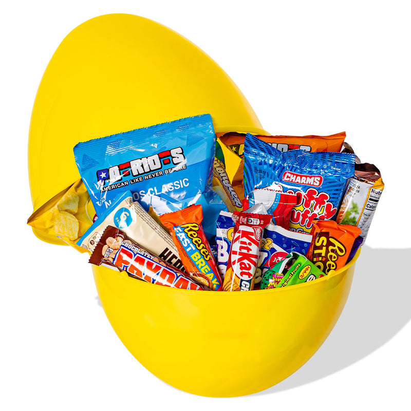 Snack Egg XXL, œuf de 50 snacks sucrés et salés