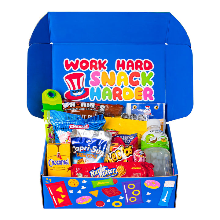 Retour à l'école Box, boîte de 12 snack pour la rentrée scolaire 