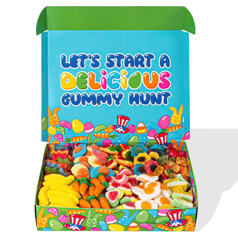 Candy Easter Box, boîte de bonbons gélifiés à remplir avec vos préférés