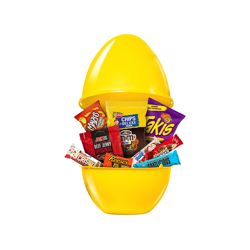 American Uncle Snack Egg M, œuf de 15 snack sucrés et salés surprise 