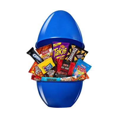 American Uncle Snack Egg L, œuf de 30 snack sucrés et salés à surprise 