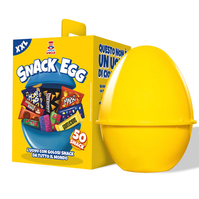 Snack Egg XXL, œuf de 50 snack sucrés et salés 