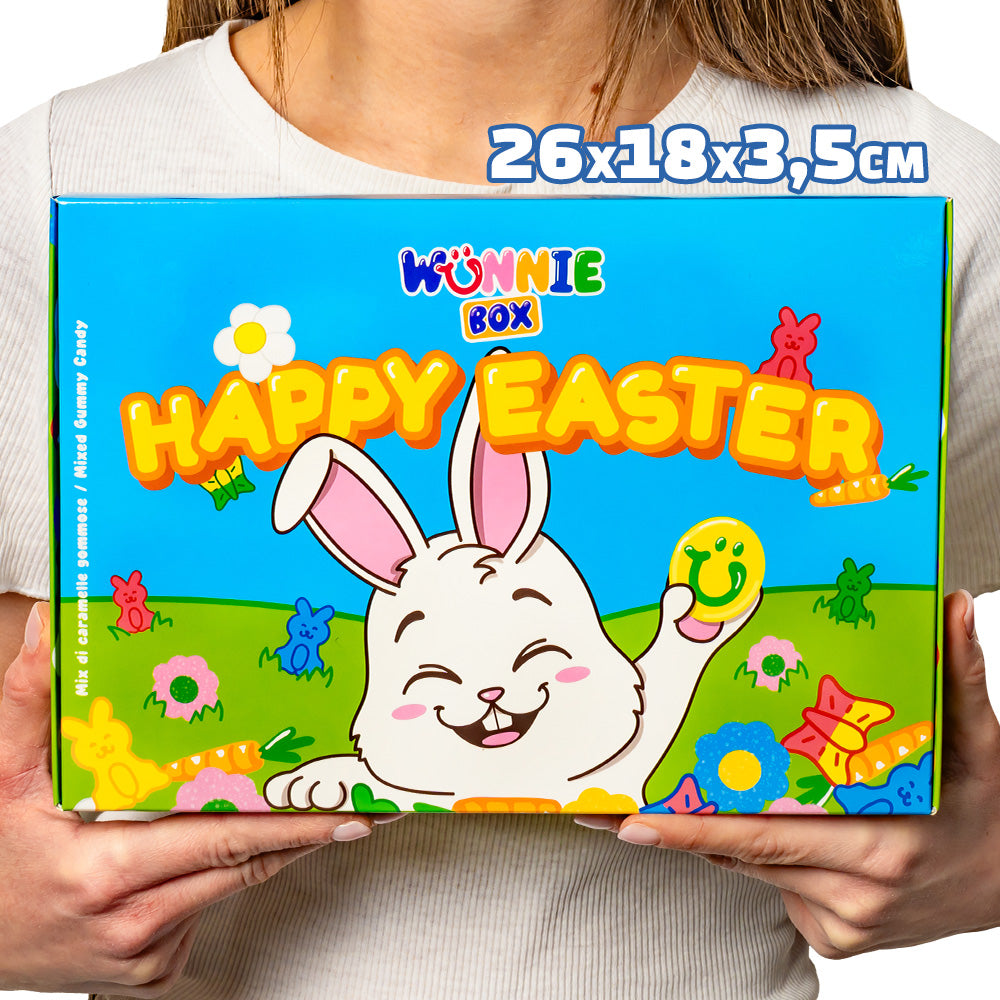 Wunnie box “Joyeuses Pâques”, la Candy box à composer avec tes bonbons gélifiés préférés - 1 kg 