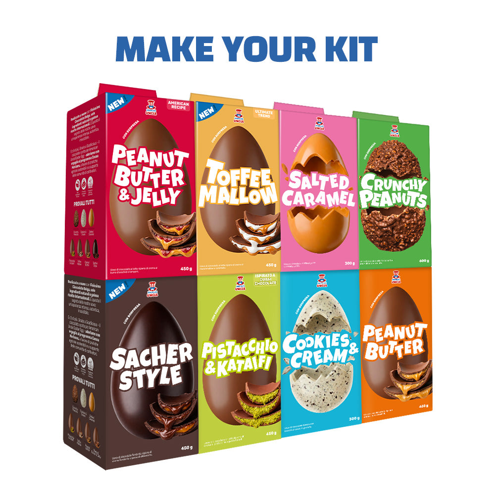 Composez votre kit : choisissez 3 saveurs