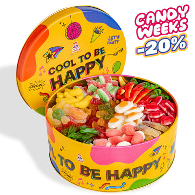 Wunnie Bucket, boîte de bonbons gélifiés de 3 kg à composer avec tes saveurs préférées