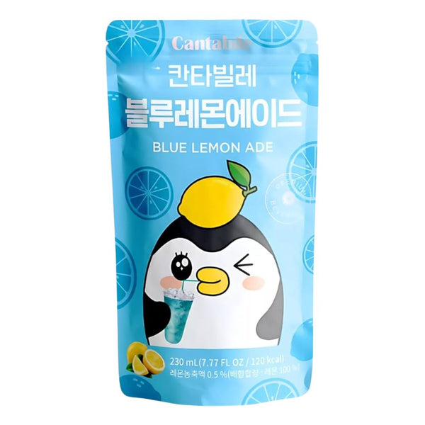 Cantabile Blue Lemon Ade, limonade bleue de 230 ml 