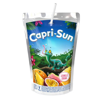 Confezione da 200ml, bevanda al gusto di frutta mista Capri Sun.