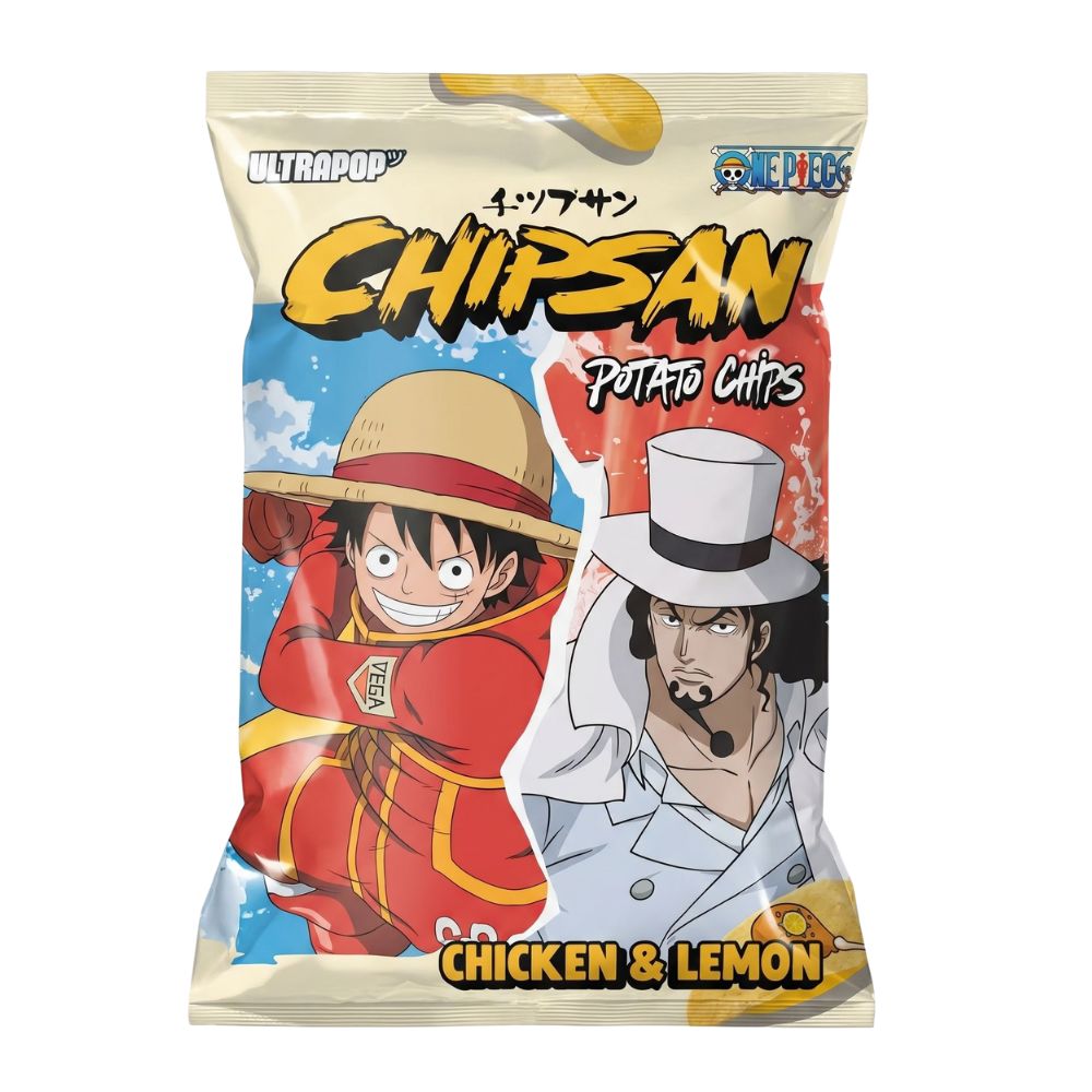 Chipsan Potato chips Luffy vs Lucci - patatine 110g