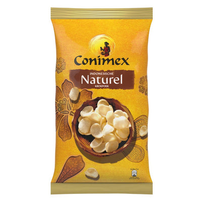 Confezione da 120g, Chips di gambero Conimex.