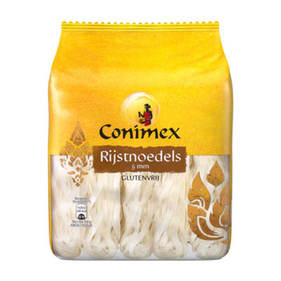 Confezione da 225g, noodles di riso Conimex.