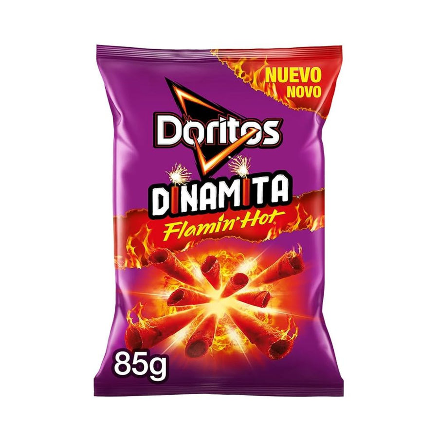 Doritos Dinamita Flamin' Hot, riccioli di tortillas piccanti da 85g