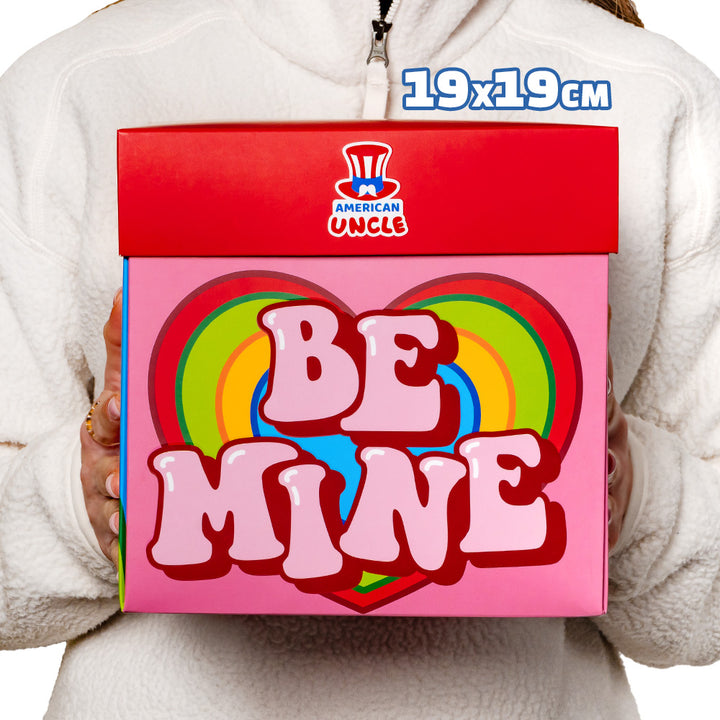 Explosion box “Love”, boîte cadeau explosive avec 20 snack douceurs et salés surprises 