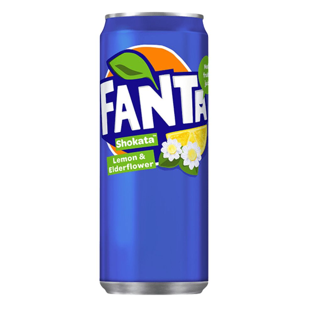 Fanta Shokata - boisson gazeuse au goût de citron et de fleurs de ...