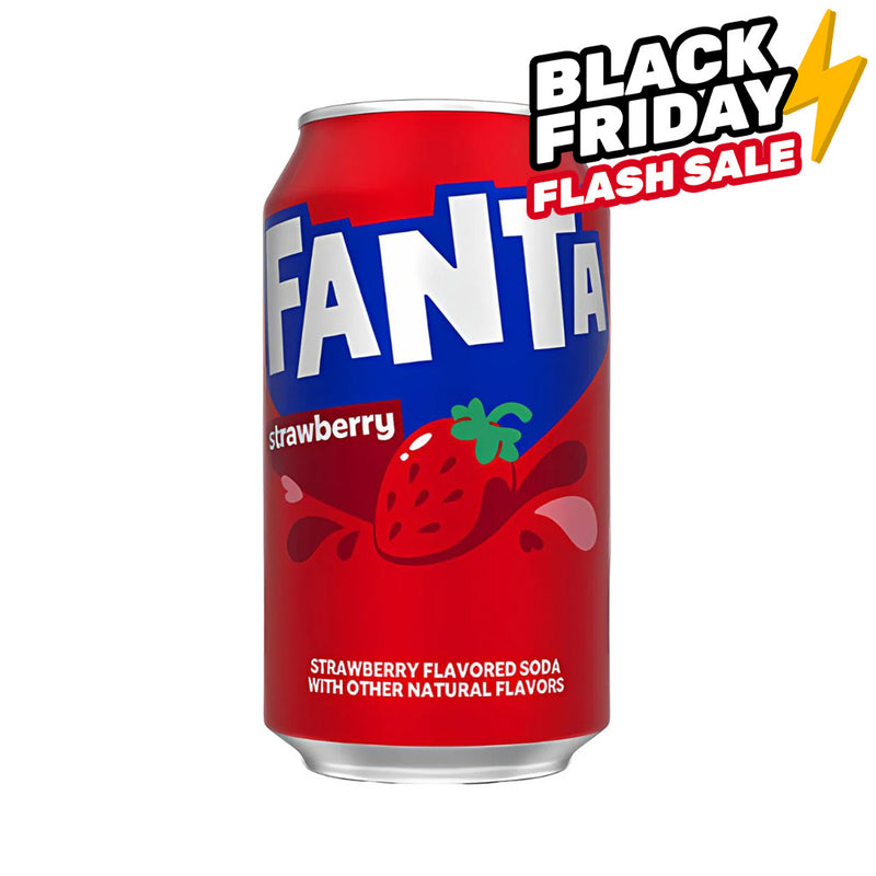 Fanta Strawberry, boisson à la fraise de 355 ml