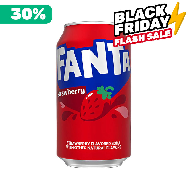 Fanta Strawberry, boisson à la fraise de 355 ml