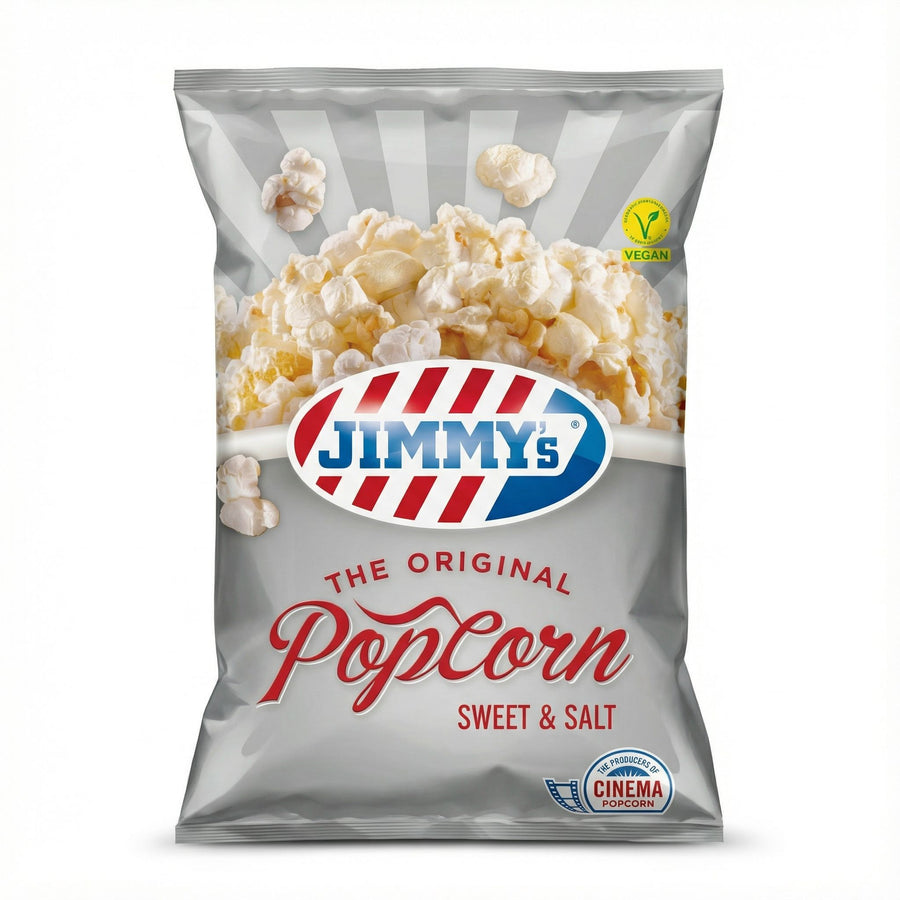 Popcorn dolci e salati da 22g Jimmy's Popcorn