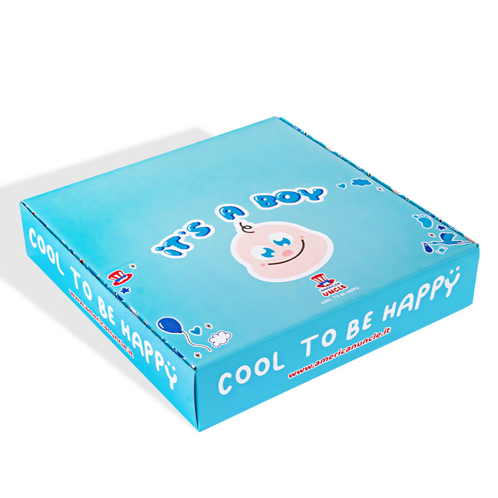 Candy Cube Kit “C’est un garçon”, boîtes de bonbons gélifiés de 50g idéales pour la baby shower ou la naissance (25, 50 ou 75 pcs) 
