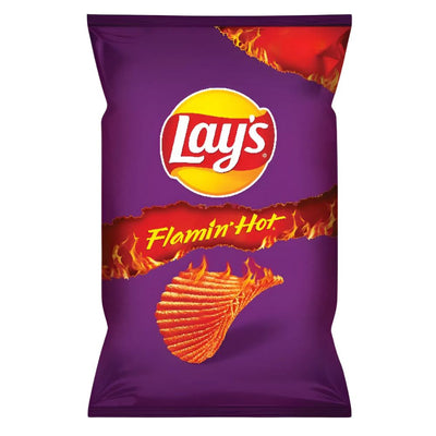 Confezione da 85g, patatine fritte al gusto di peperoncino Lay's.