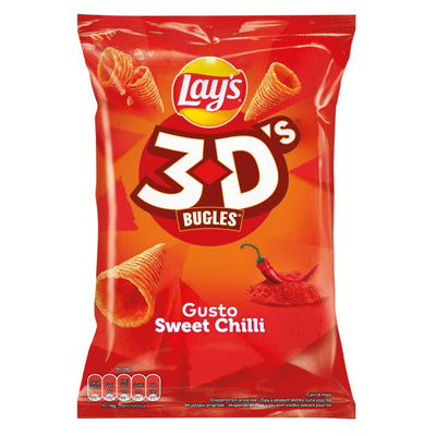 Confezione da 100g, snack di mais al gusto di peperoncino Lay's.