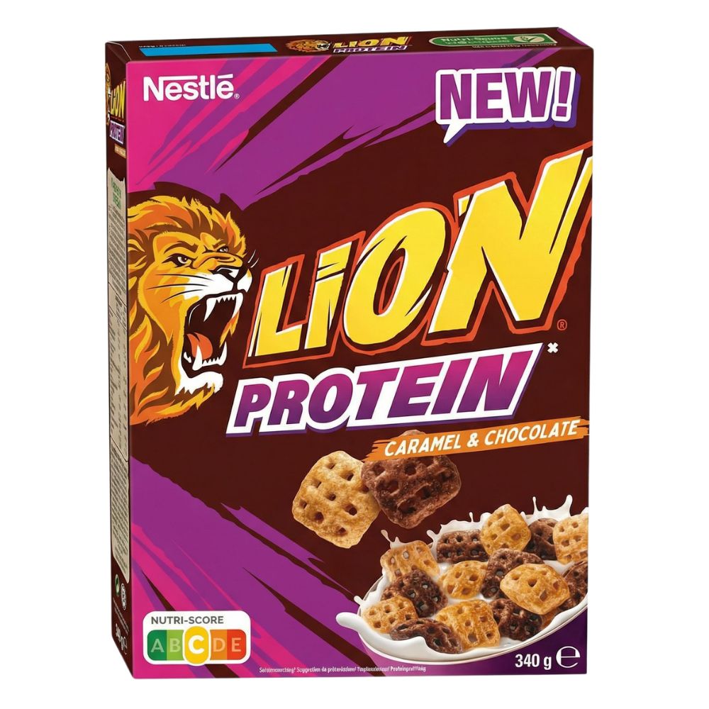 Lion Protein Cereals da 340g - Cereali proteici croccanti