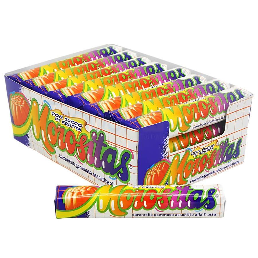 Confezione da 24 caramelle alla frutta Morositas.