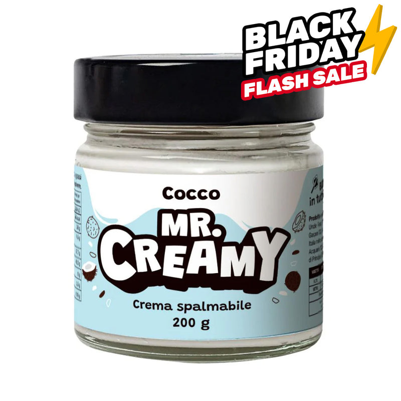 Mr. Creamy Cocco, crème à tartiner à la noix de coco de 200g 