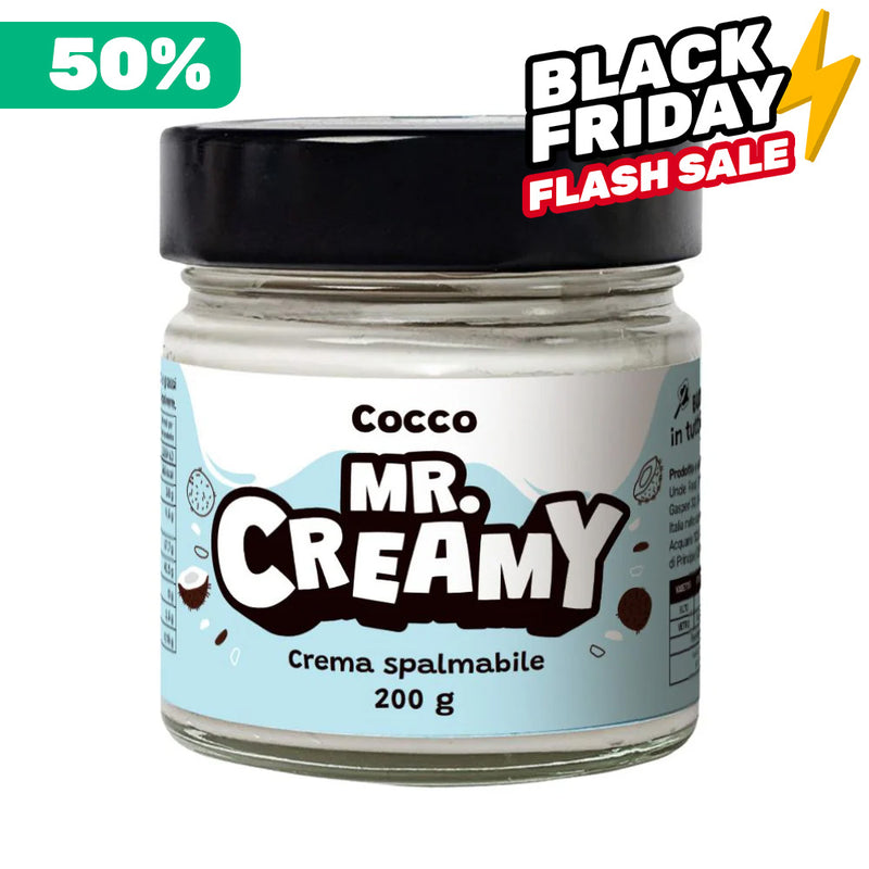 Mr. Creamy Cocco, crème à tartiner à la noix de coco de 200g 