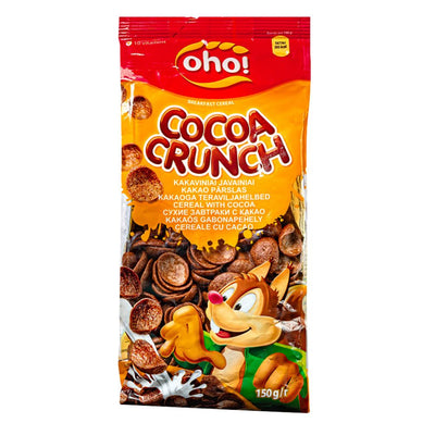 Confezione da 150g, cereali al gusto di cacao Oho!