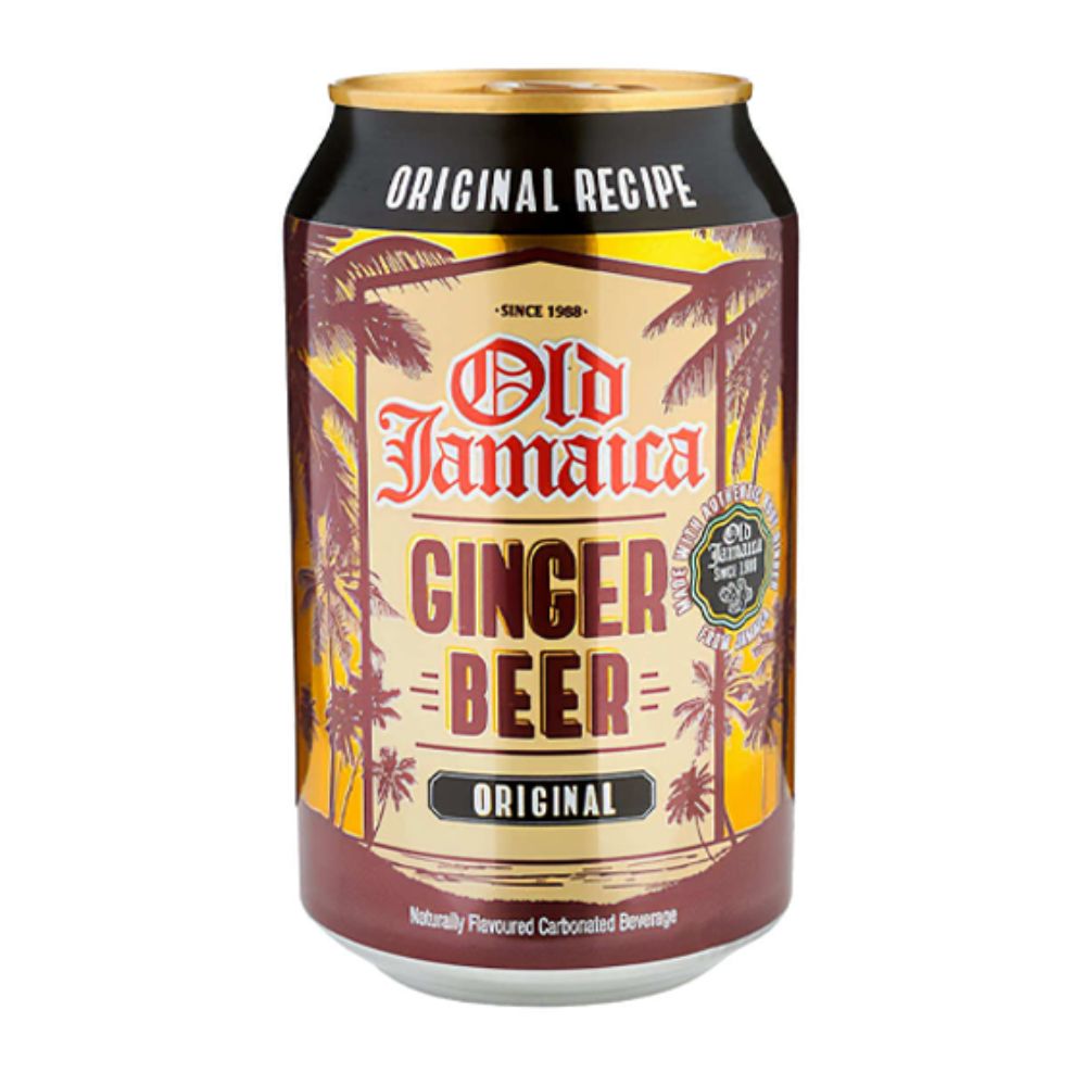 Old Jamaica Ginger Beer, bevanda allo zenzero da 330ml