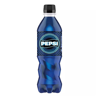 Confezione da 500ml bevanda gassata al gusto di cola agrumata Pepsi.