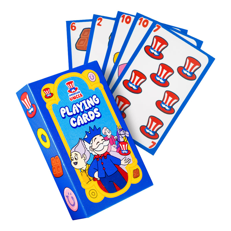 American Uncle Playing Cards, jeu de cartes composé de 40 cartes à jouer - Édition limitée 