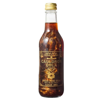 Confezione da 320ml, bevanda al gusto di cola Potions Cauldron.