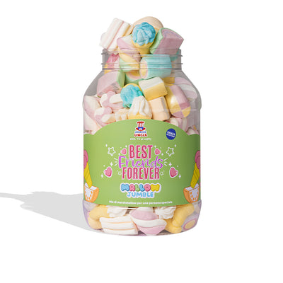 Mallow Jumble “Best Friends Forever”, bocal de marshmallows à composer avec vos saveurs préférées