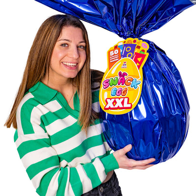 Snack Egg XXL, œuf de 50 snacks sucrés et salés